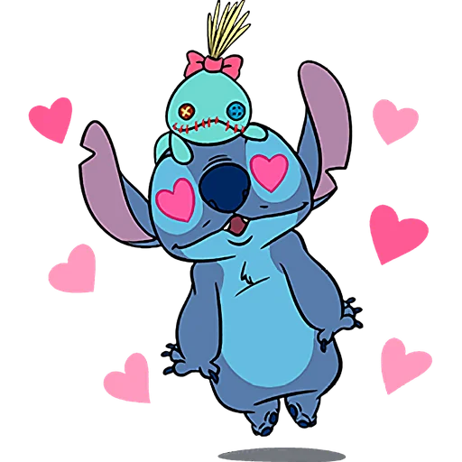Stitch And Scrump Telegram Sticker #1 - Stitch And Scrump #1