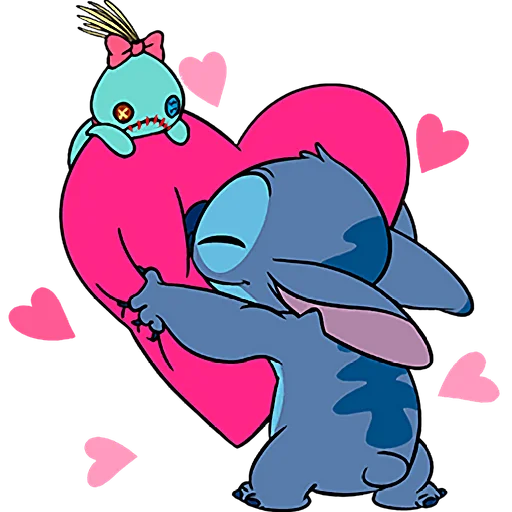 Stitch And Scrump Telegram Sticker #6 - Stitch And Scrump #6