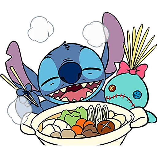 Stitch And Scrump Telegram Sticker #20 - Stitch And Scrump #20