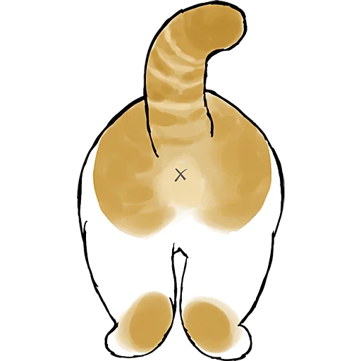 Surisuri Nyan Telegram Sticker #23 - Surisuri Nyan #23