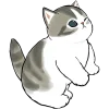 Surisuri Nyan Emoji Telegram Sticker #10 - Surisuri Nyan Emoji #10