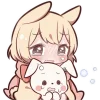 Sweet Banny5 Emoji Telegram Sticker #20 - Sweet Banny5 Emoji #20