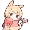 Sweet Rabbit1 Emoji Telegram Sticker #19 - Sweet Rabbit1 Emoji #19