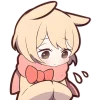Sweet Rabbit1 Emoji Telegram Sticker #20 - Sweet Rabbit1 Emoji #20