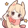 Sweet Rabbit1 Emoji Telegram Sticker #23 - Sweet Rabbit1 Emoji #23