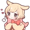 Sweet Rabbit3 Emoji Telegram Sticker #5 - Sweet Rabbit3 Emoji #5