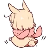 Sweet Rabbit3 Emoji Telegram Sticker #11 - Sweet Rabbit3 Emoji #11