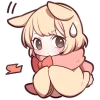 Sweet Rabbit3 Emoji Telegram Sticker #21 - Sweet Rabbit3 Emoji #21