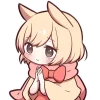 Sweet Rabbit3 Emoji Telegram Sticker #24 - Sweet Rabbit3 Emoji #24