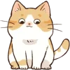 Cute Kitten Emoji Telegram Sticker #5 - Cute Kitten Emoji #5