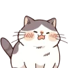 Cute Kitten Emoji Telegram Sticker #13 - Cute Kitten Emoji #13