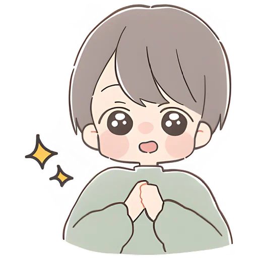 Talking Kun Telegram Sticker #9 - Talking Kun #9