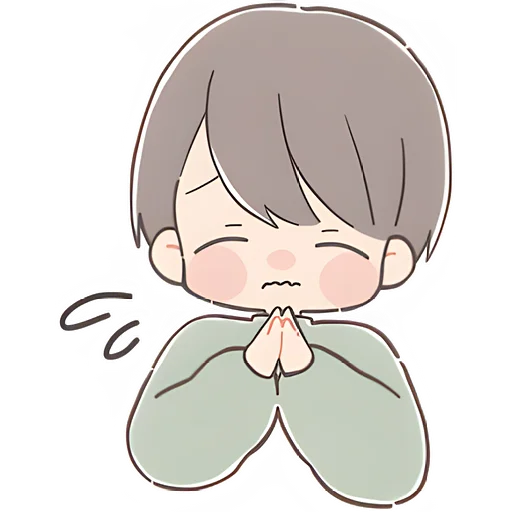 Talking Kun Telegram Sticker #12 - Talking Kun #12