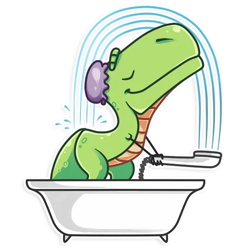 The almost good Dinosaur Telegram Sticker #19 - The almost good Dinosaur #19