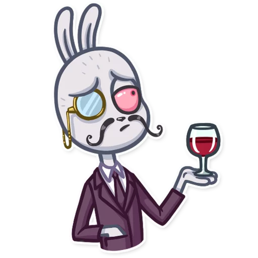 Not Your Bunny Telegram Sticker #24 - Not Your Bunny #24