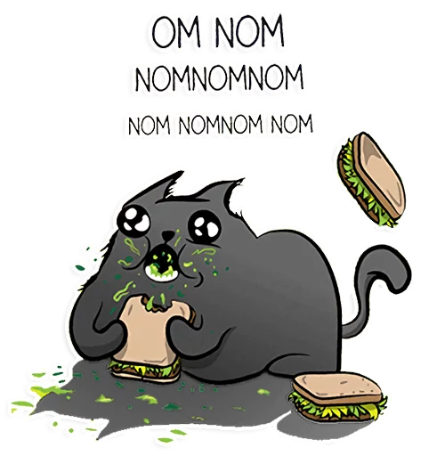 The Oatmeal Stickers Telegram Sticker #11 - The Oatmeal Stickers #11