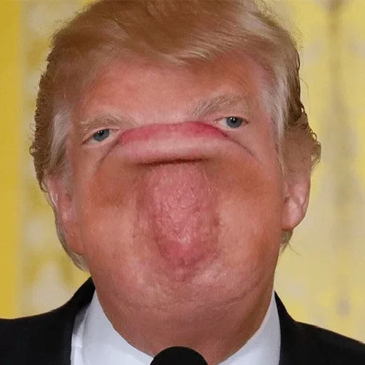 Trump Faces Telegram Sticker #4 - Trump Faces #4