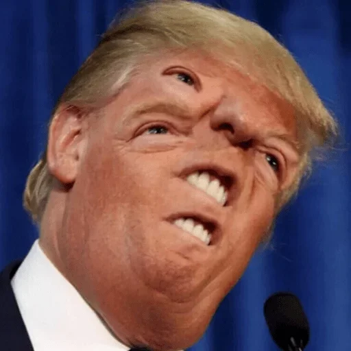 Trump Faces Telegram Sticker #6 - Trump Faces #6