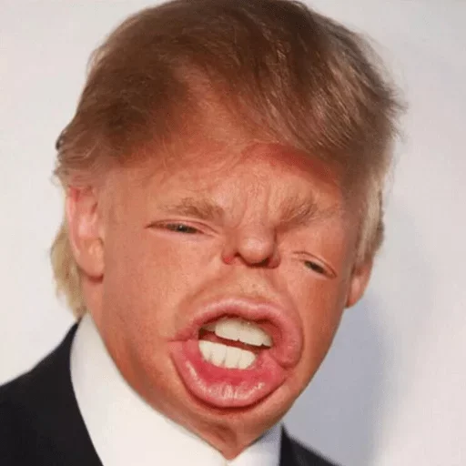 Trump Faces Telegram Sticker #7 - Trump Faces #7