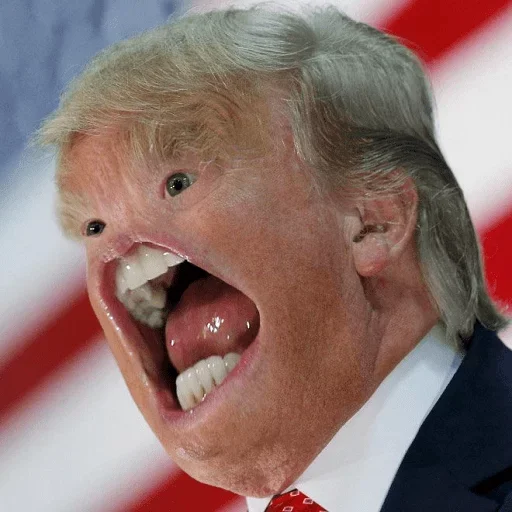 Trump Faces Telegram Sticker #8 - Trump Faces #8