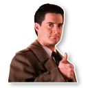 Twin Peaks Stickers
