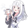 Tyan In Emoji Telegram Sticker #7 - Tyan In Emoji #7