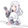 Tyan In Emoji Telegram Sticker #11 - Tyan In Emoji #11