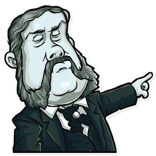 George Washington Telegram Sticker #21 - George Washington #21