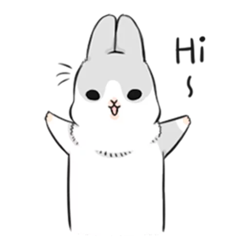 Ultimate Machiko Rabbit Pack 1 Telegram Sticker #3 - Ultimate Machiko Rabbit Pack 1 #3