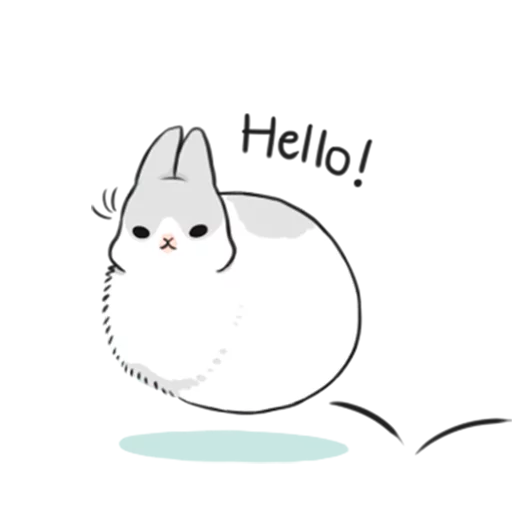 Ultimate Machiko Rabbit Pack 1 Telegram Sticker #4 - Ultimate Machiko Rabbit Pack 1 #4