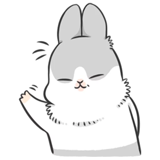 Ultimate Machiko Rabbit Pack 1 Telegram Sticker #6 - Ultimate Machiko Rabbit Pack 1 #6