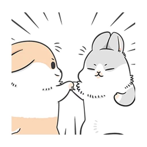 Ultimate Machiko Rabbit Pack 1 Telegram Sticker #9 - Ultimate Machiko Rabbit Pack 1 #9