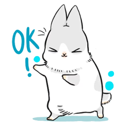 Ultimate Machiko Rabbit Pack 1 Telegram Sticker #20 - Ultimate Machiko Rabbit Pack 1 #20