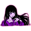 Ultra Tyan Nyastickd Emoji Telegram Sticker #9 - Ultra Tyan Nyastickd Emoji #9