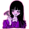 Ultra Tyan Nyastickd Emoji Telegram Sticker #20 - Ultra Tyan Nyastickd Emoji #20