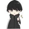 Yurudura Kun Anime Emoji Telegram Sticker #3 - Yurudura Kun Anime Emoji #3