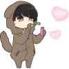 Yurudura Kun Anime Emoji Telegram Sticker #7 - Yurudura Kun Anime Emoji #7