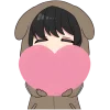 Yurudura Kun Anime Emoji Telegram Sticker #8 - Yurudura Kun Anime Emoji #8