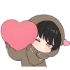 Yurudura Kun Anime Emoji Telegram Sticker #23 - Yurudura Kun Anime Emoji #23