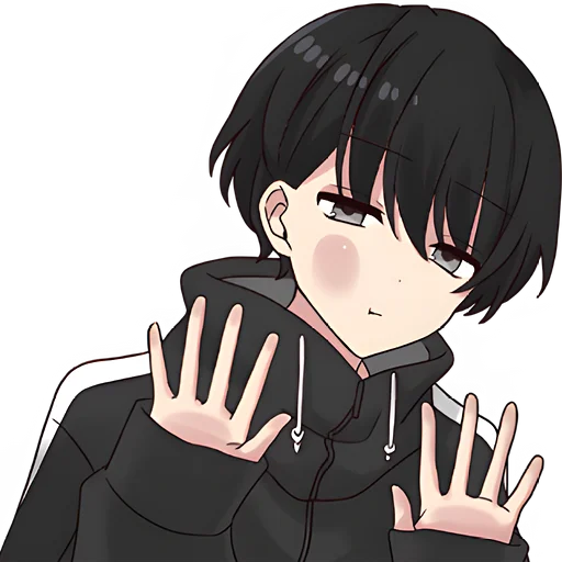 Yurudura Kun Anime Telegram Sticker #4 - Yurudura Kun Anime #4