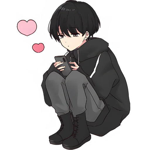 Yurudura Kun Anime Telegram Sticker #14 - Yurudura Kun Anime #14