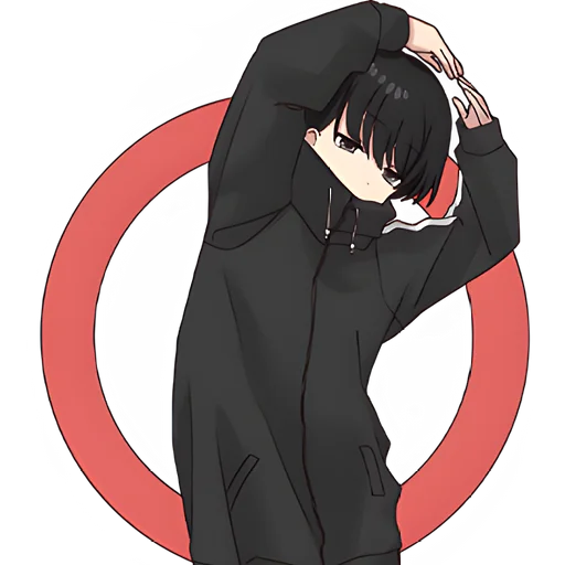 Yurudura Kun Anime Telegram Sticker #17 - Yurudura Kun Anime #17
