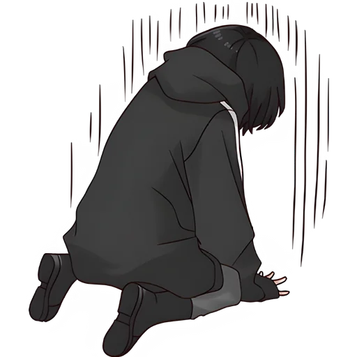 Yurudura Kun Anime Telegram Sticker #22 - Yurudura Kun Anime #22