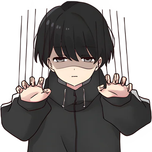 Yurudura Kun Anime Telegram Sticker #24 - Yurudura Kun Anime #24