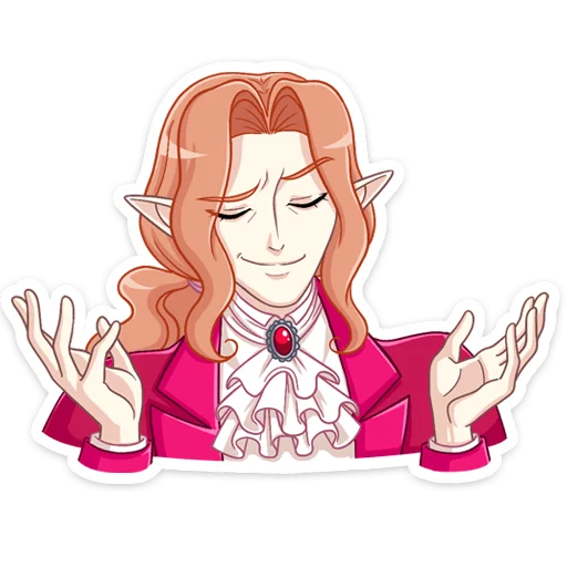 Charming Vampire Telegram Sticker #6 - Charming Vampire #6