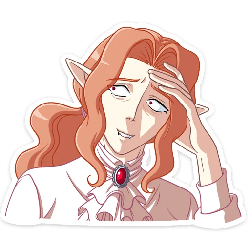 Charming Vampire Telegram Sticker #7 - Charming Vampire #7
