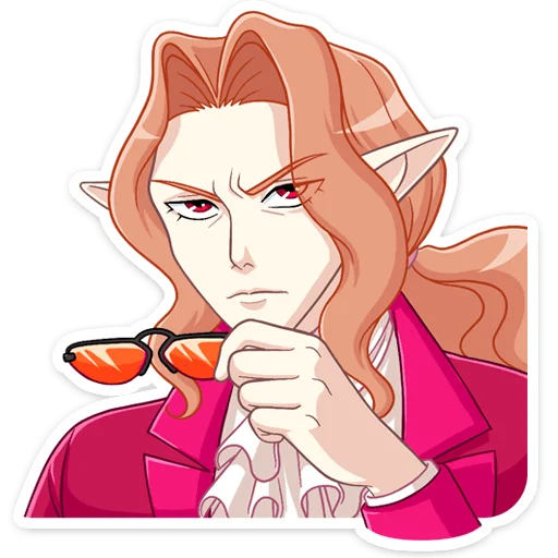 Charming Vampire Telegram Sticker #8 - Charming Vampire #8