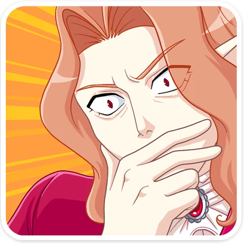 Charming Vampire Telegram Sticker #10 - Charming Vampire #10