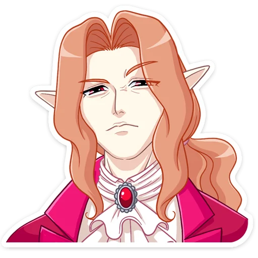 Charming Vampire Telegram Sticker #12 - Charming Vampire #12