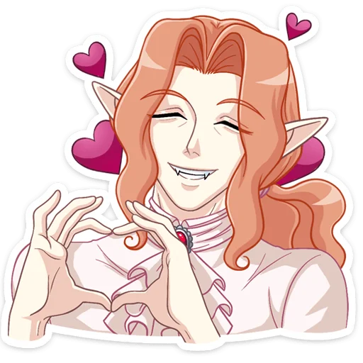 Charming Vampire Telegram Sticker #19 - Charming Vampire #19